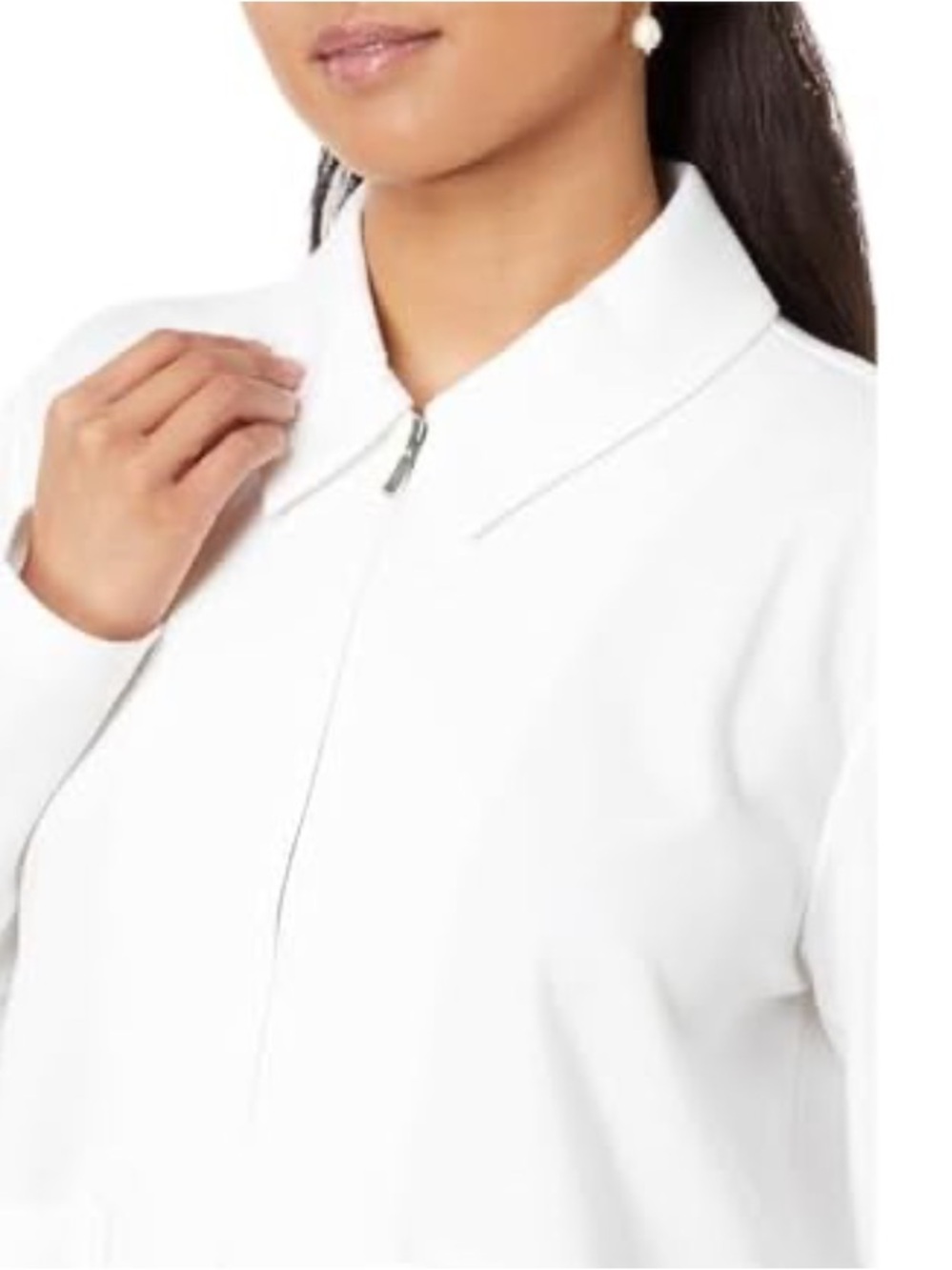 Eileen Fisher Classic Collar Zip Jacket